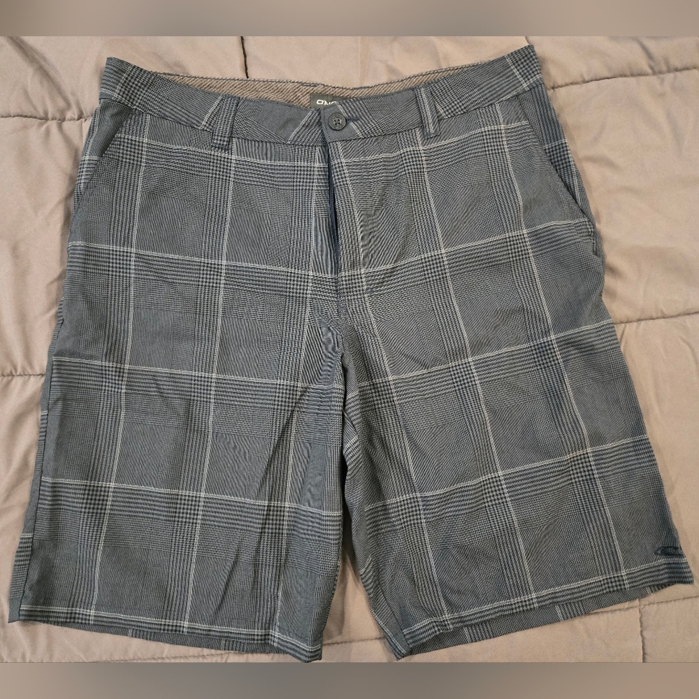 O'Neill Blue Plaid Men's Shorts